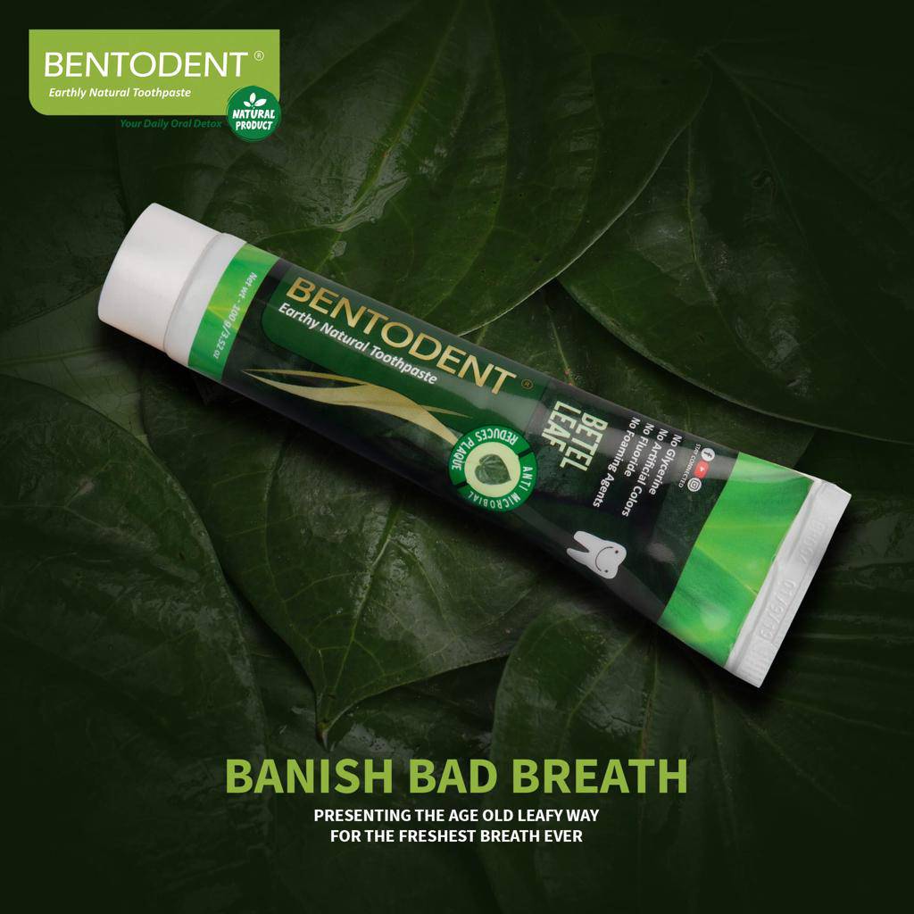 Bentodent Betel Leaf Organic Toothpaste - SLS Free