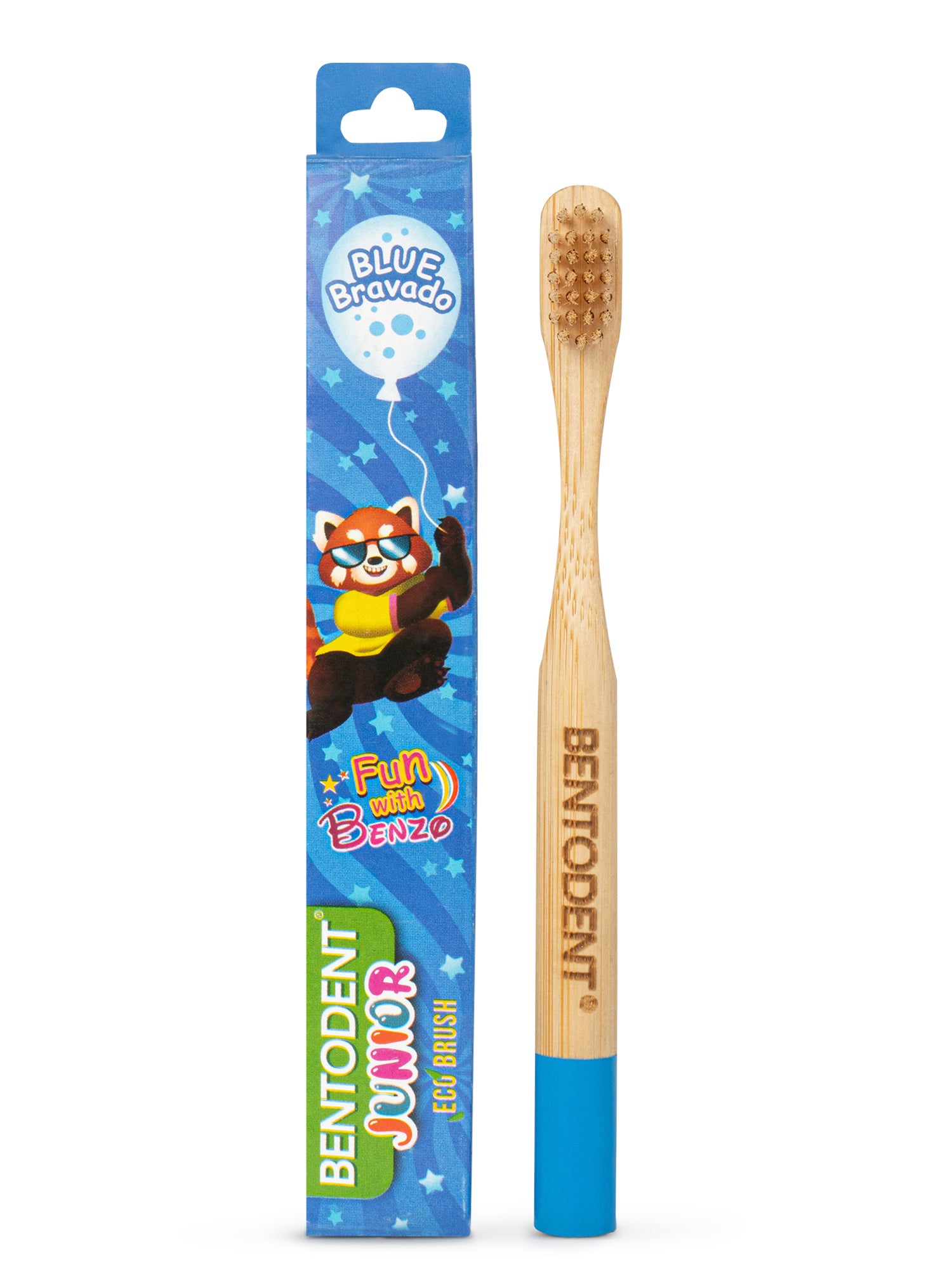 Bentodent Eco Brush Fiber Bamboo Kids Toothbrush (non - charcoal) - Ultra Soft - Indian Dental Organization