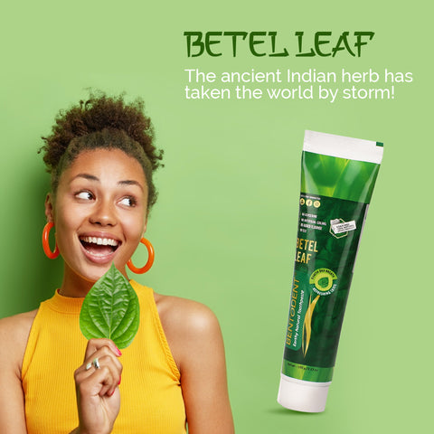 Bentodent Betel Leaf Organic Toothpaste - SLS Free - 100 gm - Indian Dental Organization