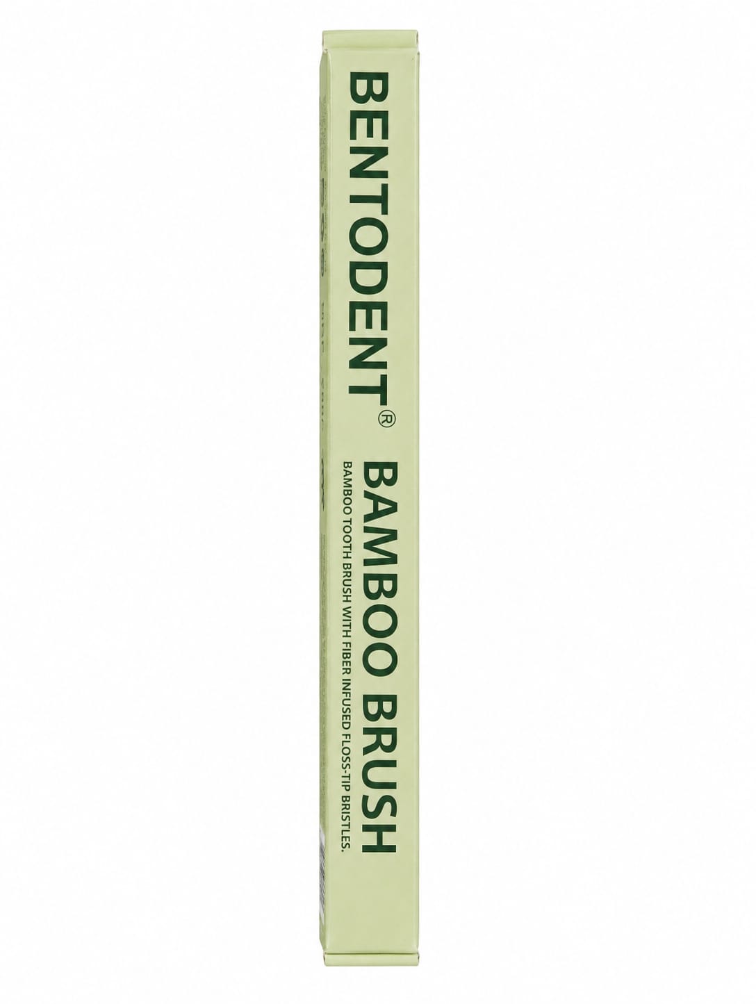 Bentodent Slim Bamboo Fibre Toothbrush - Soft Inflused Floss- Tip
