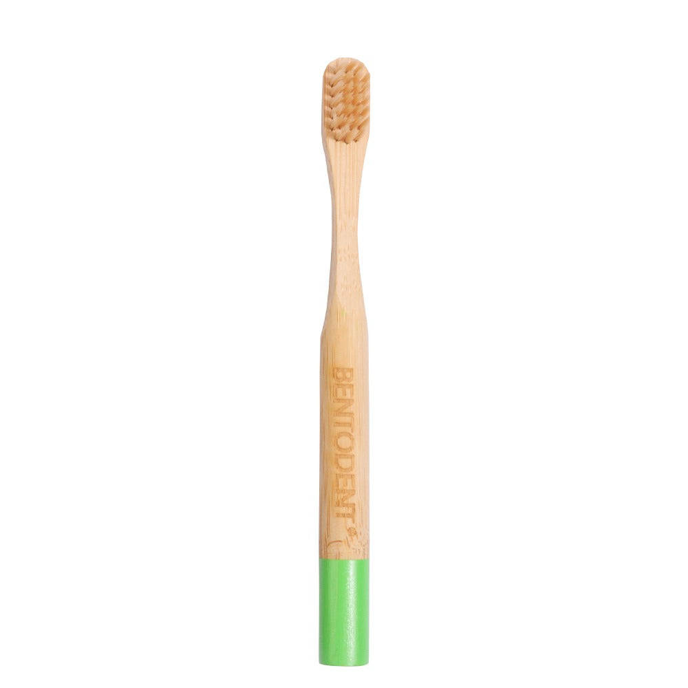 Bentodent Eco Fiber Brush Bamboo Kids Toothbrush (non - charcoal) - Ultra Soft - Indian Dental Organization