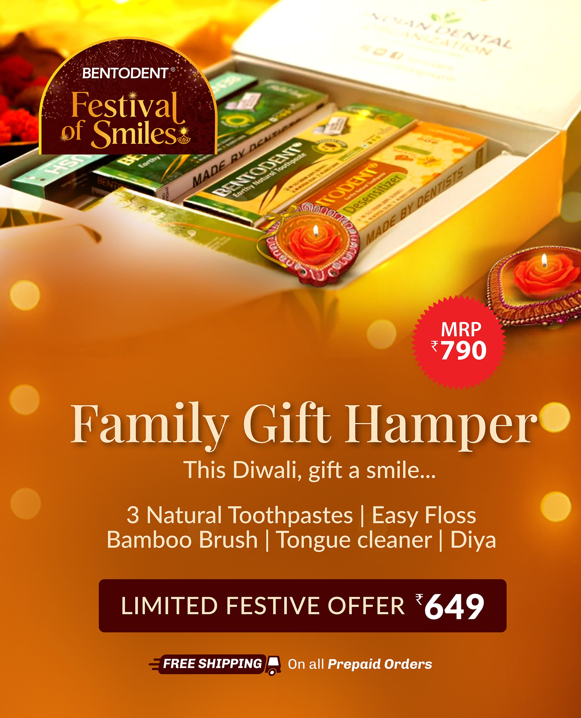 Bentodent Smile Box - Gift Box for all Ocassions