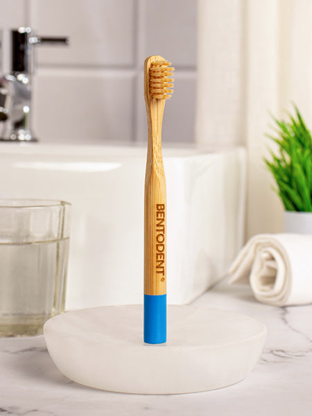 Bentodent Eco Fiber Brush Bamboo Kids Toothbrush (non - charcoal) - Ultra Soft