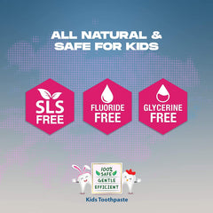Bentodent Junior Bubble Gum Natural Toothpaste (Twin Pack) - Indian Dental Organization