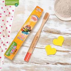 Bentodent Eco Brush Bamboo Kids Toothbrush (non - charcoal) - Ultra Soft - Indian Dental Organization